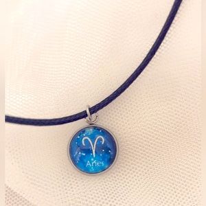 Hand made corded Aires necklace lobster clasp